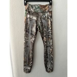 Nike Women’s XS NikeLab Running Tights Reflective Bone RealTree Camo Retired